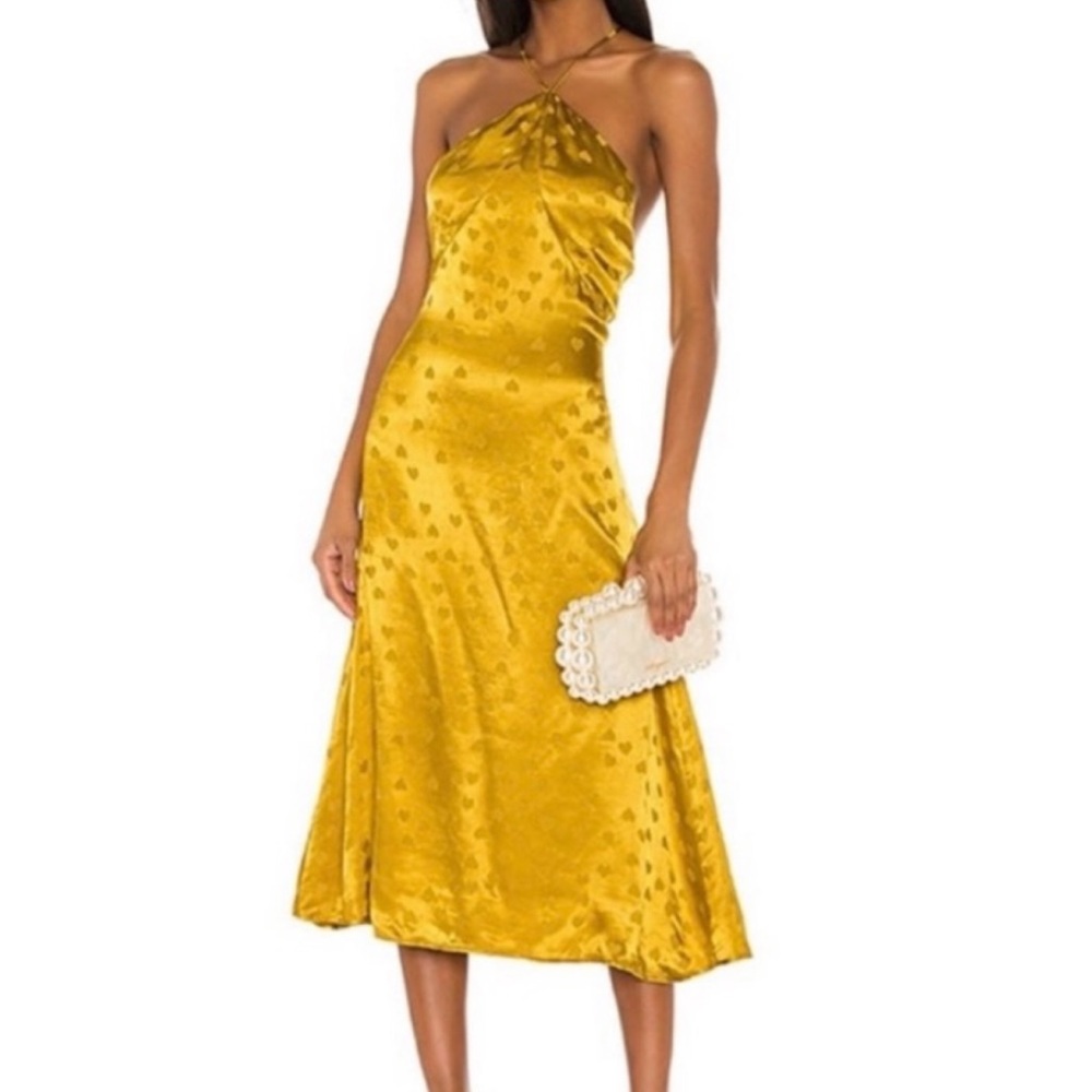 LPA Tasha Golden Heart Dress